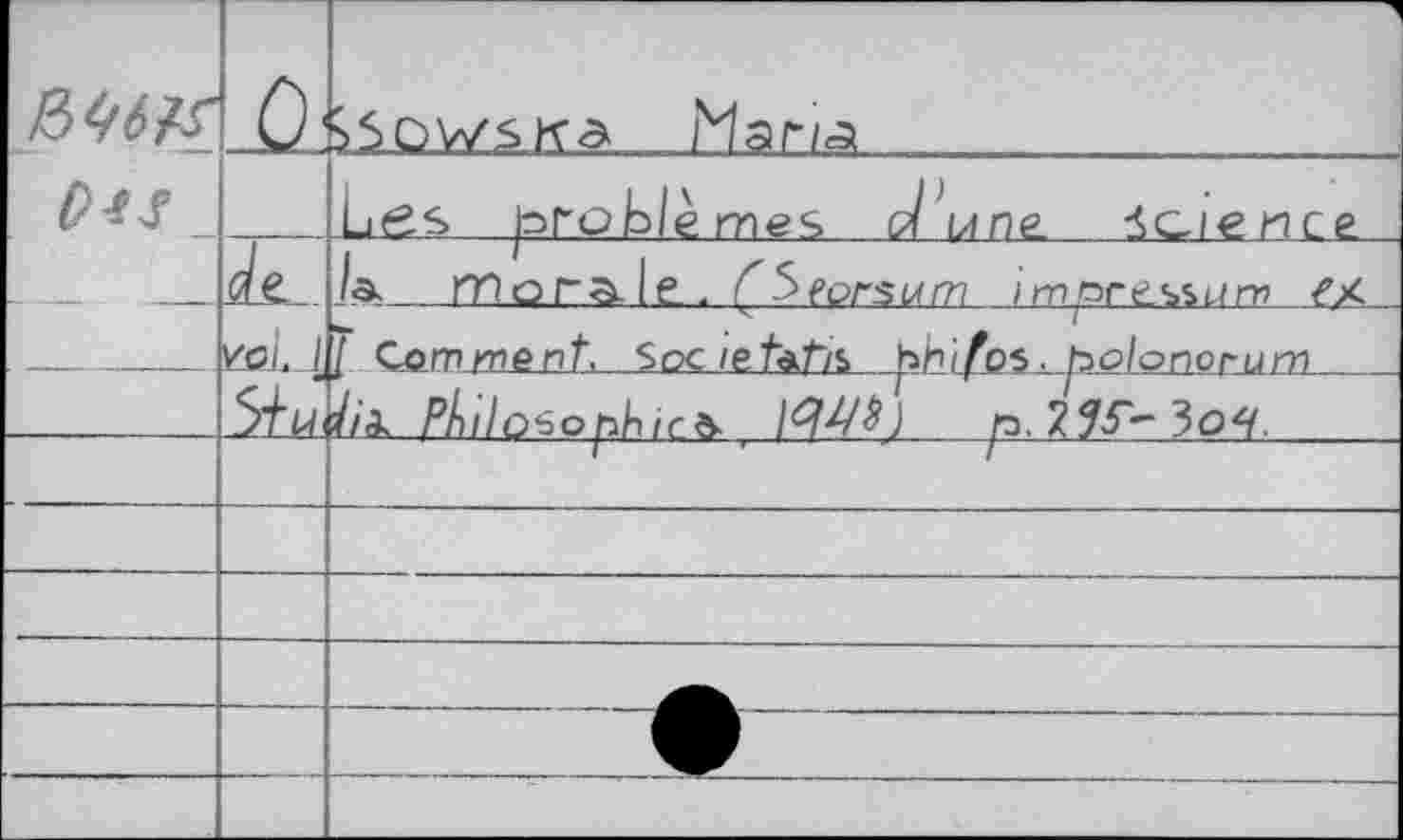 ﻿O-ts _	0	^SüwsKa Иаг/сЭ	
		Lès joroblèmes /un& Science
		.a, ïTiar^-le. < ( Sfç>rsum impre.bwiv
	lâsLJ	[ Cs.mm&nt Soc /е	m	 hi. Philosophie^	p. 7.Зоч.
		
		
		
		
		
		